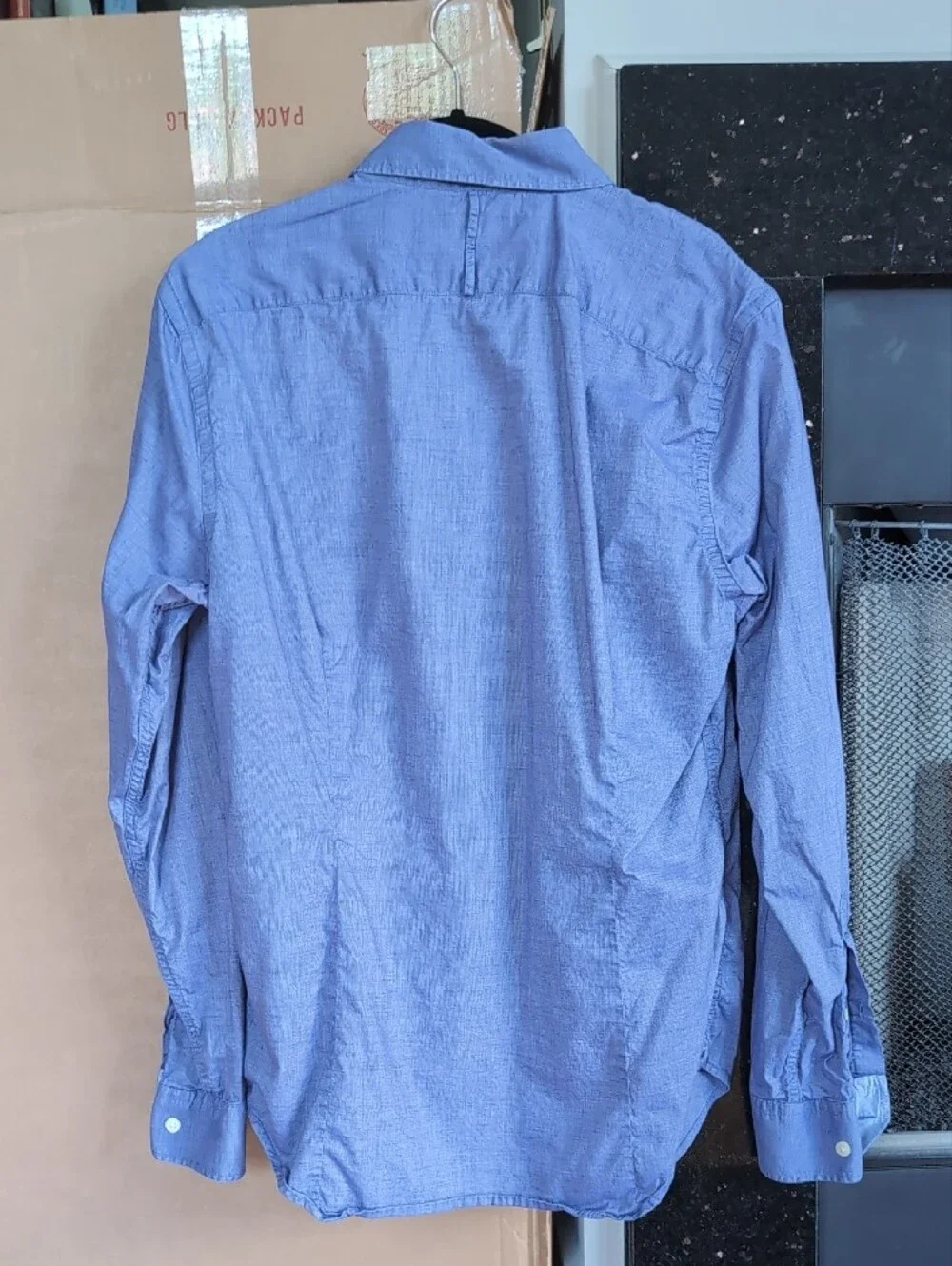 Banana Republic🔹Soft Wash Tailored Slim Fit🔹Mythic Blue🔹M